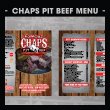 Chaps Menu