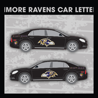 Raven's Car Lettering